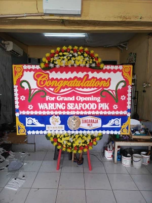 Papan Bunga di Asemrudung Geyer